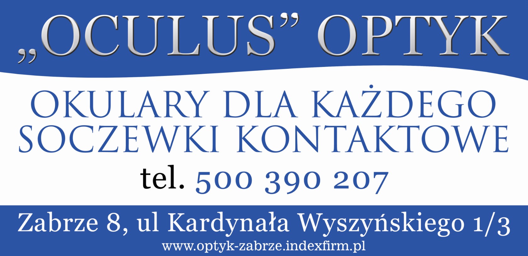 Oculus Optyk - badania wzroku ZABRZE okulary ZABRZE